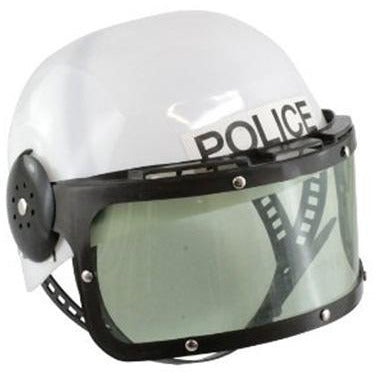 Kid's Plastic Police Helmet - Make It Up Costumes 
