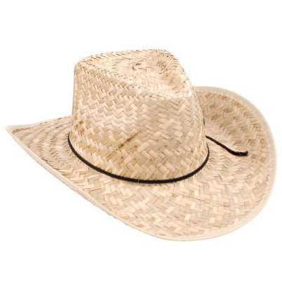 Straw Cowboy Hat for Men and Women - Make It Up Costumes 