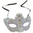 Venetian Lace Mask with Rhinestones - Make It Up Costumes 