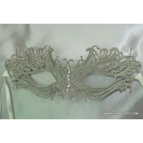 Brocade Lace Mask - Make It Up Costumes 