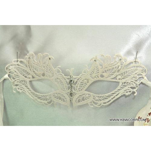 Brocade Lace Mask - Make It Up Costumes 