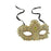 Venetian Lace Mask with Rhinestones - Make It Up Costumes 