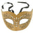 Cut Leather Venetian Mask - Make It Up Costumes 