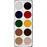 Kryolan Body Illustration Make-Up Color Palette-10 colors - Make It Up Costumes 