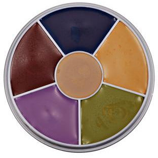 Kryolan Bruise Makeup Wheel - Make It Up Costumes 