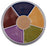 Kryolan Bruise Makeup Wheel - Make It Up Costumes 