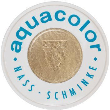 Kryolan Silver and Gold Metallic AquaColor Makeup - Make It Up Costumes 