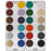 Kryolan AquaColor Face and Body Paint Makeup - 24 Color Palette - Make It Up Costumes 