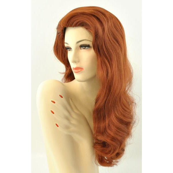 Women's Long Wavy Showgirl Wig - Deluxe - Make It Up Costumes 