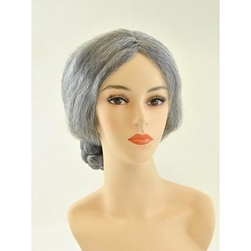 Old Lady Bun Wig - Make It Up Costumes 