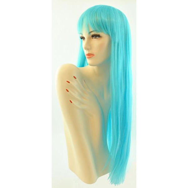 Women's Long Straight Wig with Bangs - Make It Up Costumes 