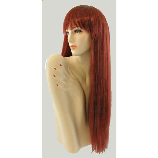 Women's Long Wig with Bangs - Make It Up Costumes 