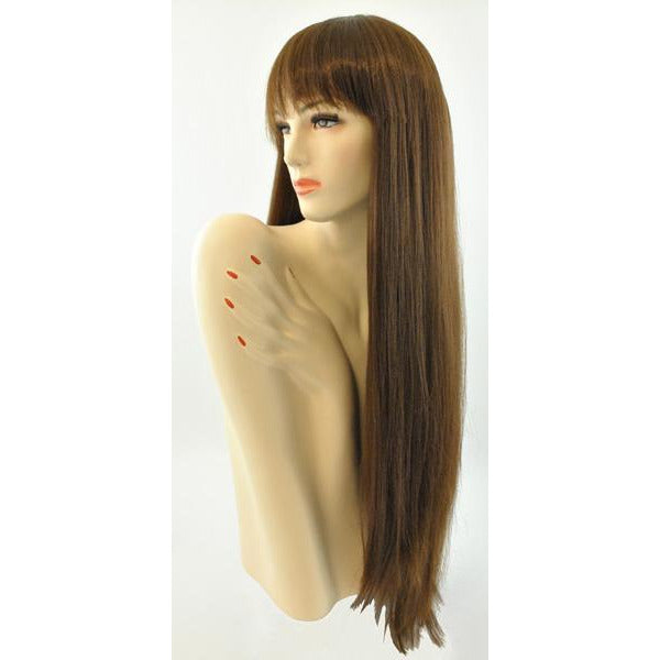 Women's Long Wig with Bangs - Make It Up Costumes 