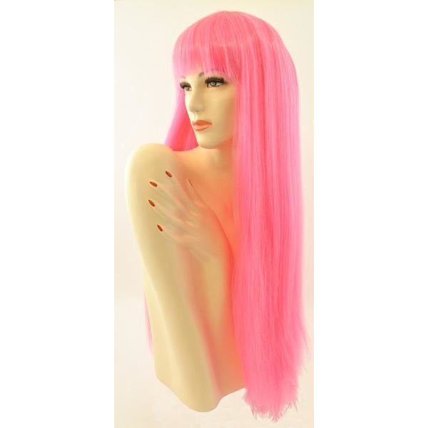 Women's Long Straight Wig with Bangs - Make It Up Costumes 