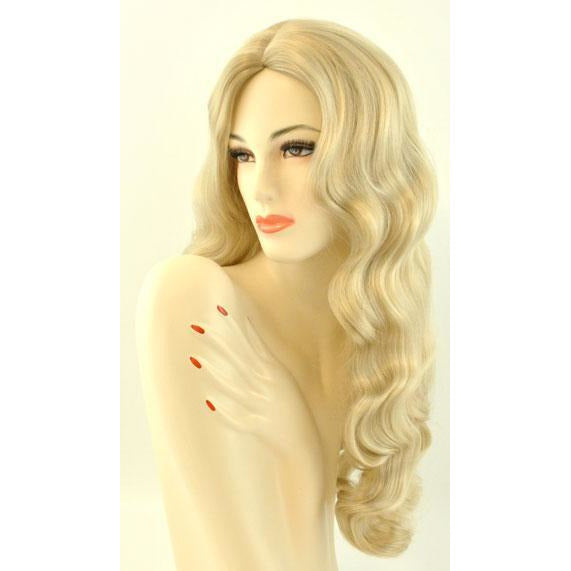 Women's Long Wavy Showgirl Wig - Make It Up Costumes 