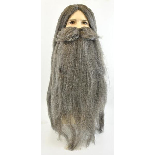 Men's Wizard Wig and Beard - Make It Up Costumes 