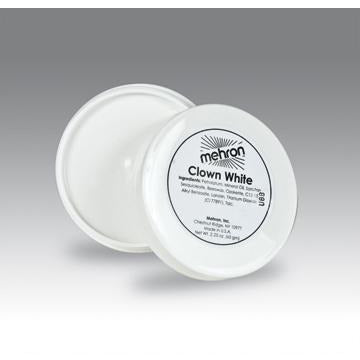 Mehron Clown White Makeup - Make It Up Costumes 