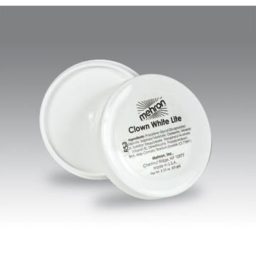 Mehron Clown White Lite Makeup - Make It Up Costumes 