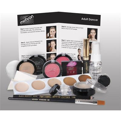 Mehron Theatrical Dancer Makeup Kit - Make It Up Costumes 