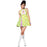 60's Mod Dress Costume - Green - Make It Up Costumes 