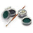 Skin Illustrator Temporary Tattoo Paint - Aged Black and Green - Make It Up Costumes 
