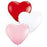 Qualatex Heart Shaped Balloons - Make It Up Costumes 