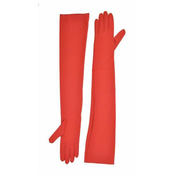 Shoulder Length Gloves-24 inch length - Make It Up Costumes 