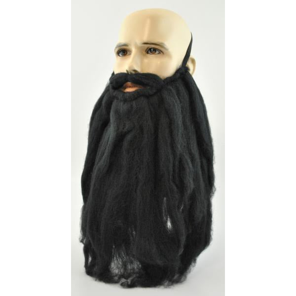 Fake 14" Long Beard and Mustache - Make It Up Costumes 