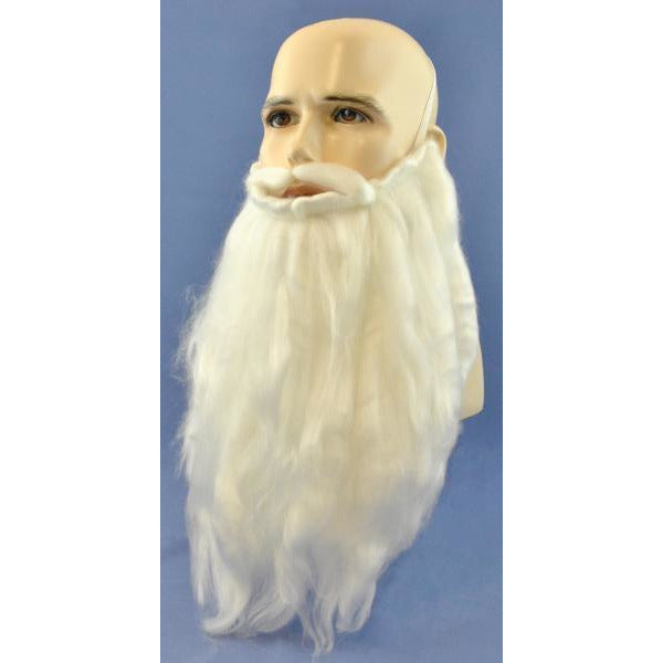Fake 14" Long Beard and Mustache - Make It Up Costumes 