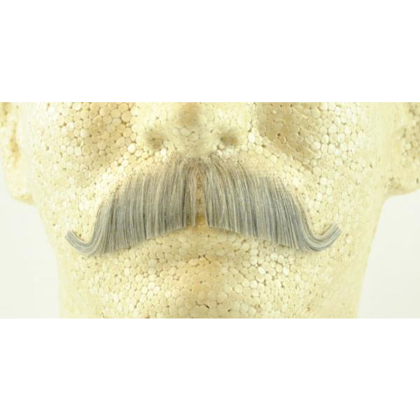 Fake European Mustache - 100% Human Hair - Make It Up Costumes 