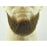 Fake 3-Point Beard 2023 - 100% Human Hair - Make It Up Costumes 