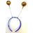 Bee/Martian Antenna Headband in gold or silver - Make It Up Costumes 