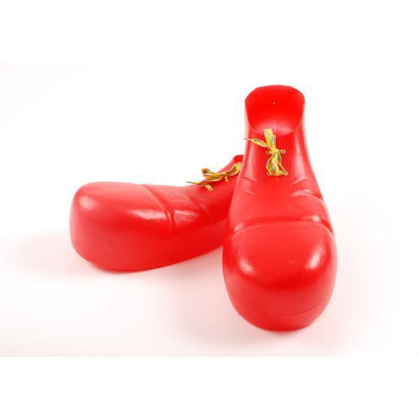 Plastic Adult Clown Shoes - Make It Up Costumes 
