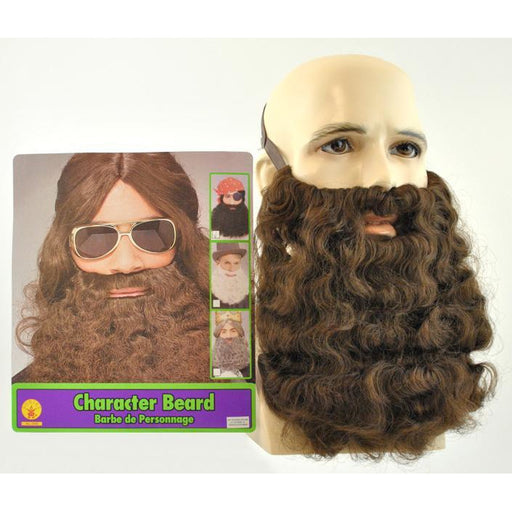 Fake Curly Beard and Mustache - Make It Up Costumes 