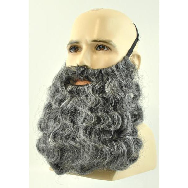 Fake Curly Beard and Mustache - Make It Up Costumes 