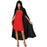 Long Black Velvet Cape with Hood - Make It Up Costumes 