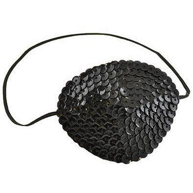 Sequin Pirate Eye Patch - Make It Up Costumes 