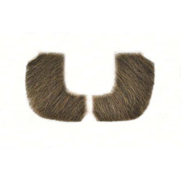 Fake Sideburns 2019 - 100% Human Hair - Make It Up Costumes 