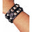 Punk Studded Wristband - Make It Up Costumes 