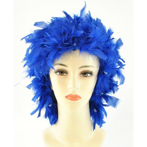 Feather Wig - Make It Up Costumes 