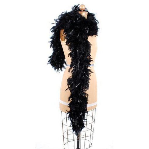 Chandelle Feather Boas with Mylar - Make It Up Costumes 