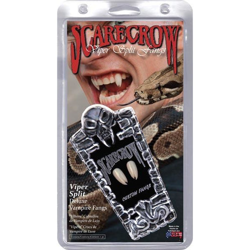 Scarecrow Vampire Fangs - Viper Split - Make It Up Costumes 