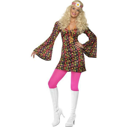 1960's Hippie Dress Costume - Make It Up Costumes 
