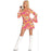 Women's Flower Power Hippie Costume - Make It Up Costumes 
