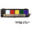 Wolfe FX Face Paint Makeup Palette - 6 Colors - Make It Up Costumes 