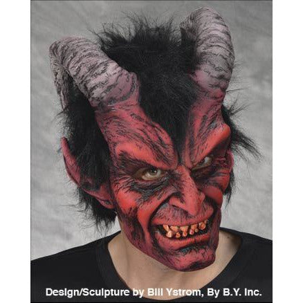 Scary Red Devil Mask - Make It Up Costumes 